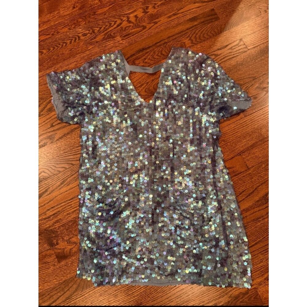 Free People Surry Sequin Dress Size M - Picture 4 of 6